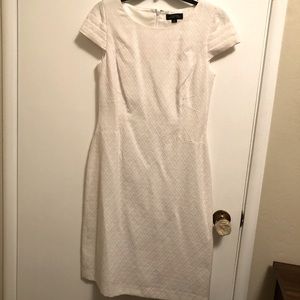 Tahari Arthur S Levine White Dress